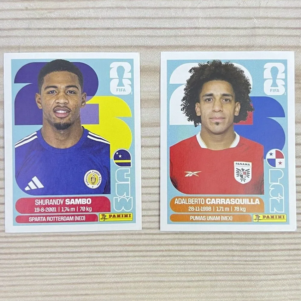 2026 Panini FIFA Club World Cup Sticker Lot 13 Pulisic Carvajal Blue Parallel